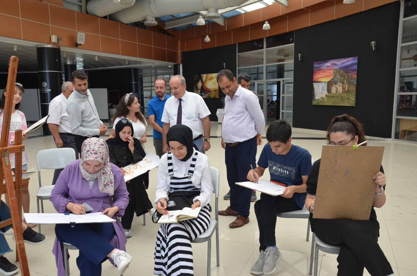 Yetenek sınavlarının adresi oldu