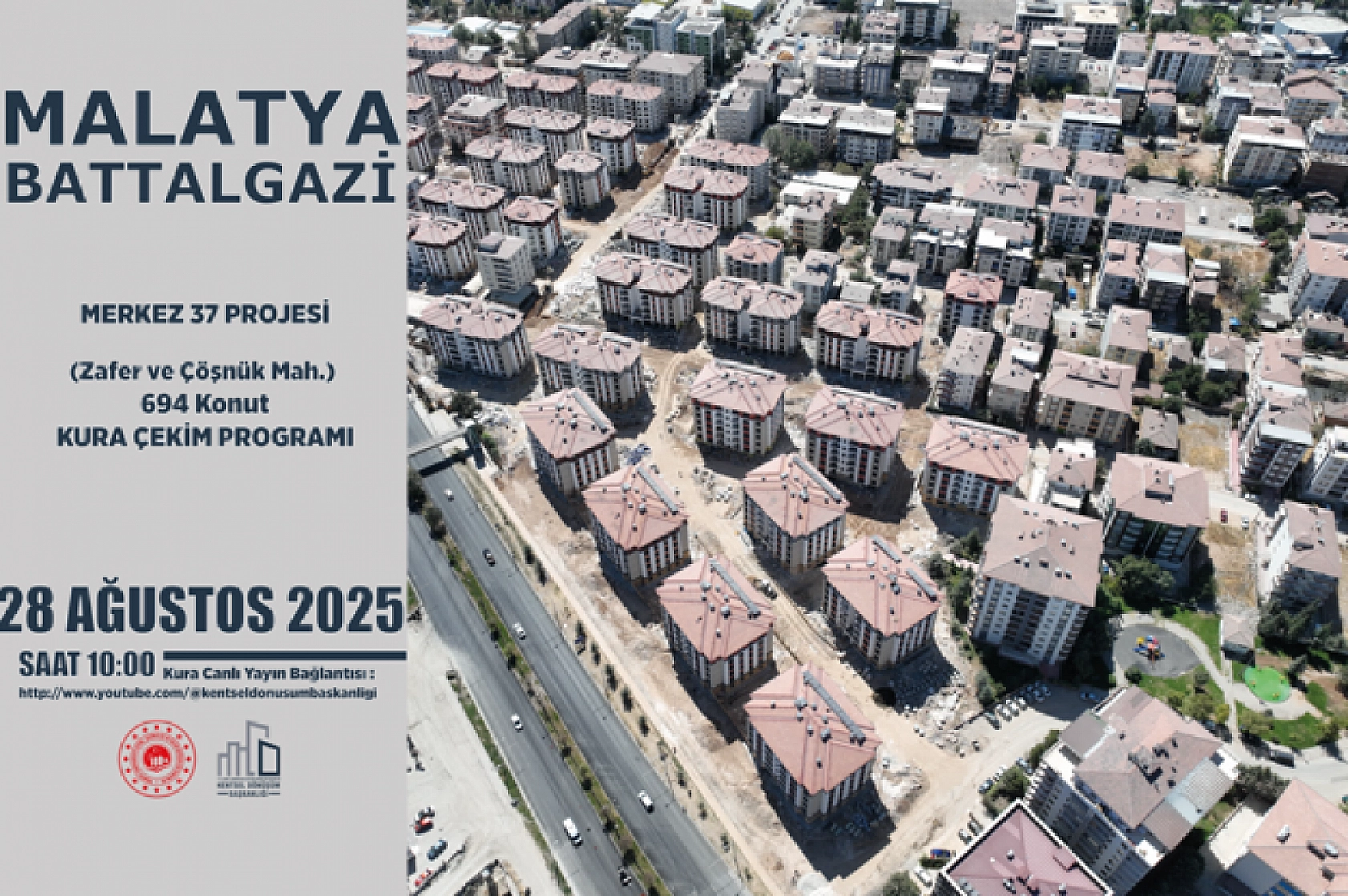 Malatya'da Rezerv Alanlardaki Bin 21 Konut İçin Kura Tarihleri Belli Oldu| İşte Detaylar...