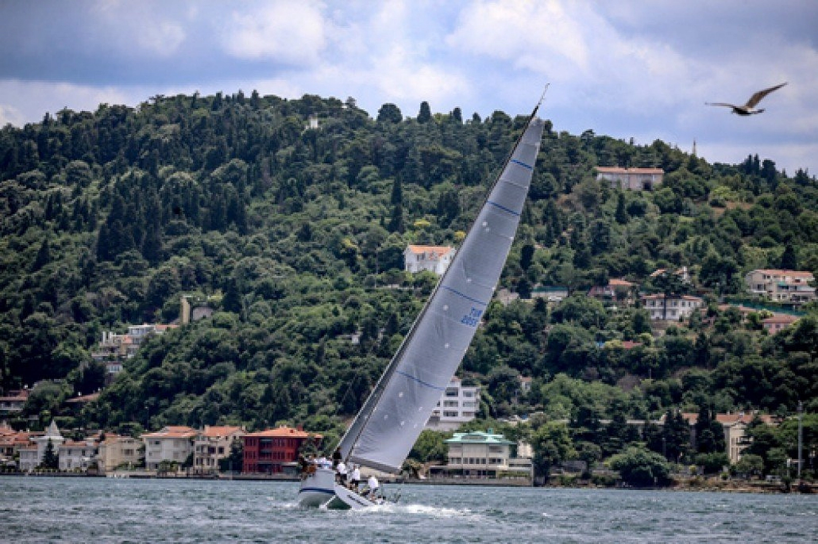 İstanbul Boğazı'nda yelken şöleni