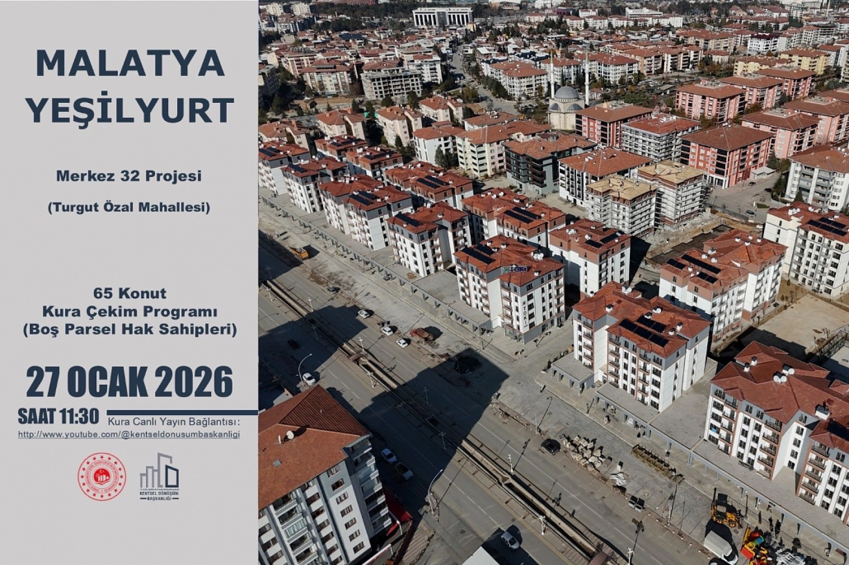 Malatya'da arsa kuraları çekilmeye başlıyor...