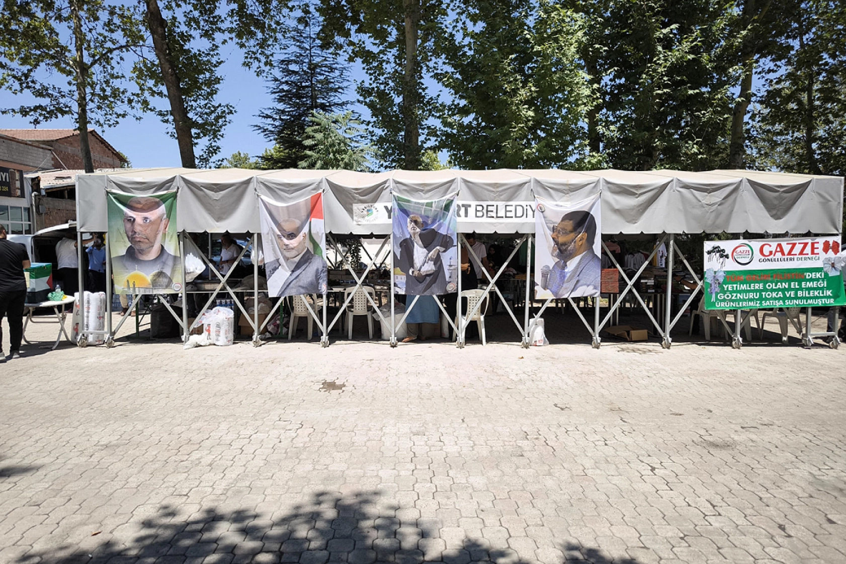 Gazze için Malatya'da yardım kermesi: Her cuma farklı camide
