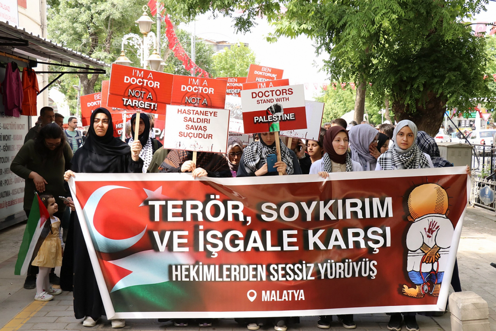 Hekimler ve sağlık çalışanları: Bu vahşete sessiz kalınmaz