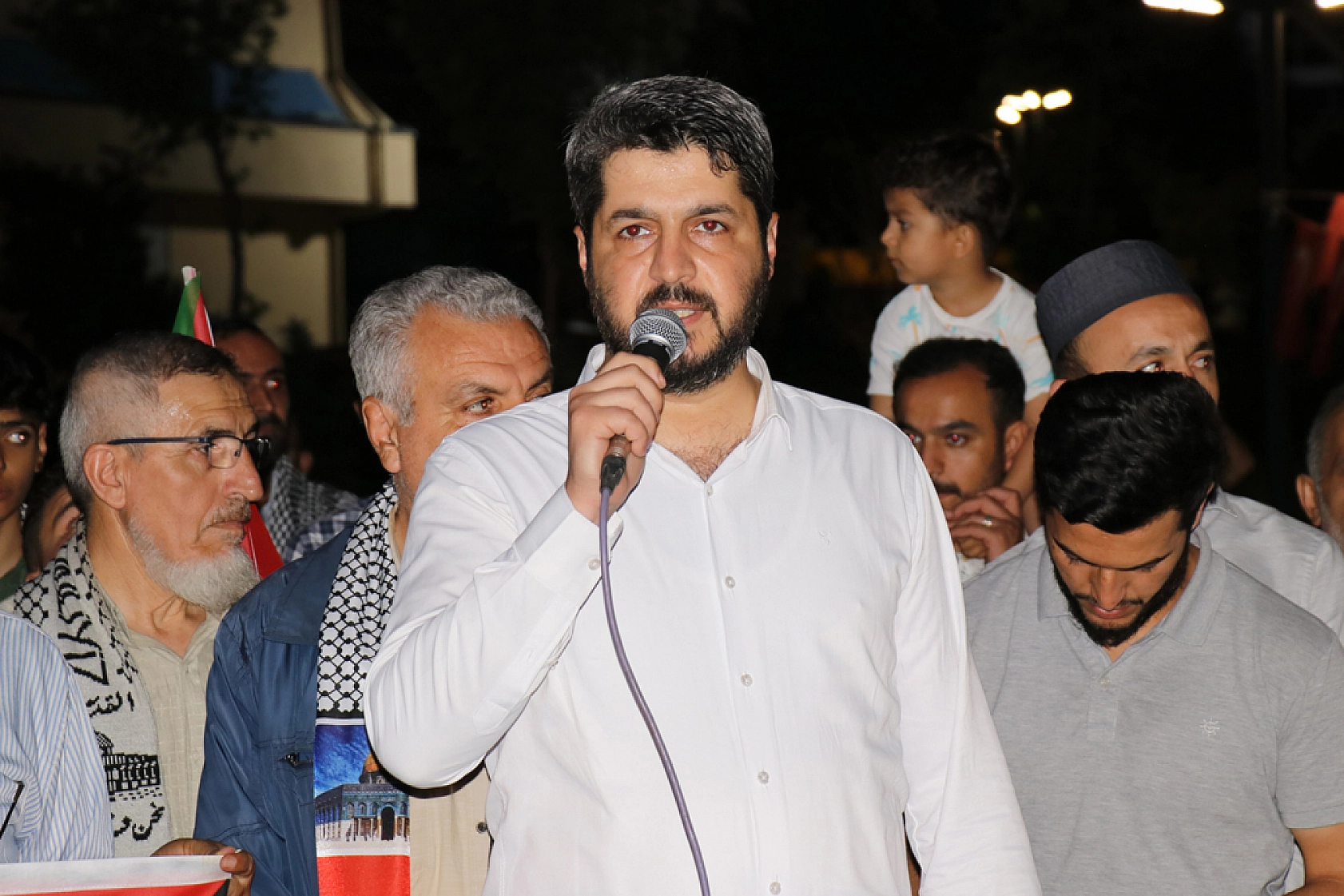 Malatya'da binlerce kişi bir araya geldi