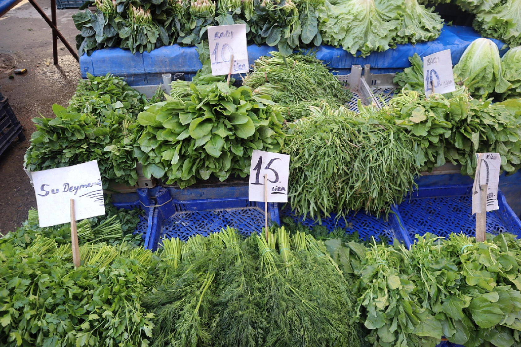 Market Fiyatları Yükseldi! Vatandaş Semt Pazarlarına Akın Etti!