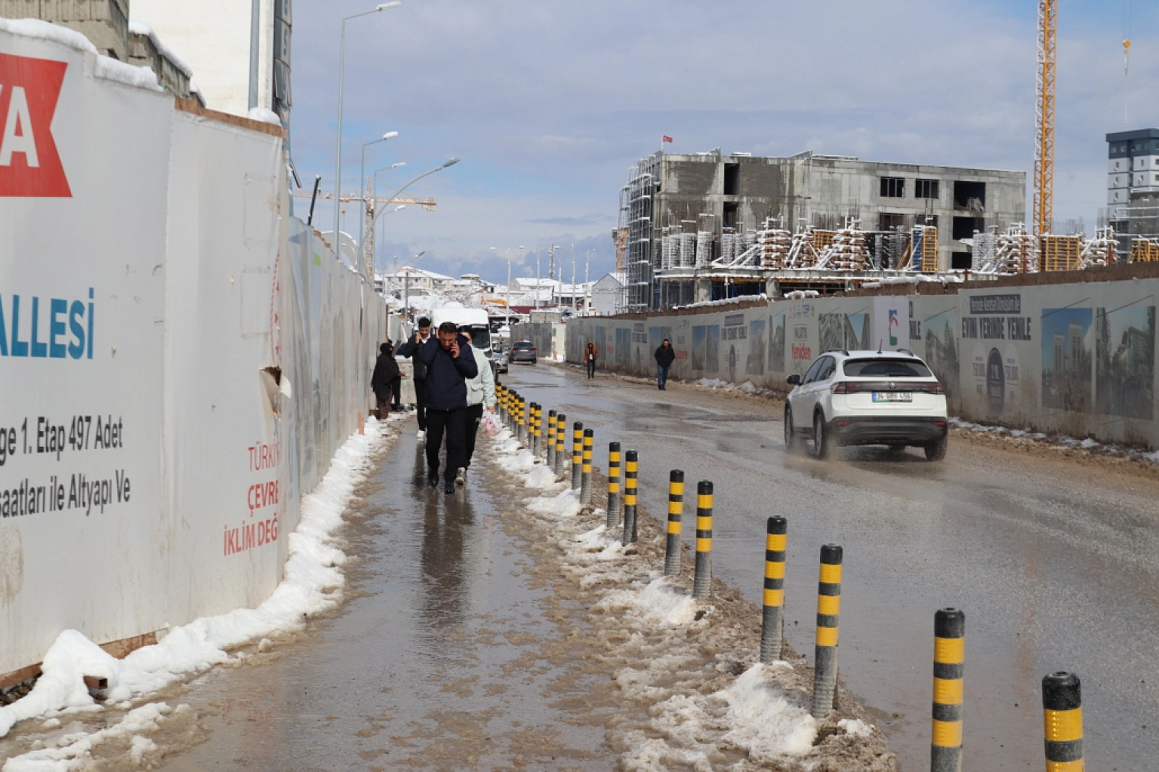 Malatya'daki gerçek tablo Reis'e gösterilmedi: Yıkımı gizlemişler…