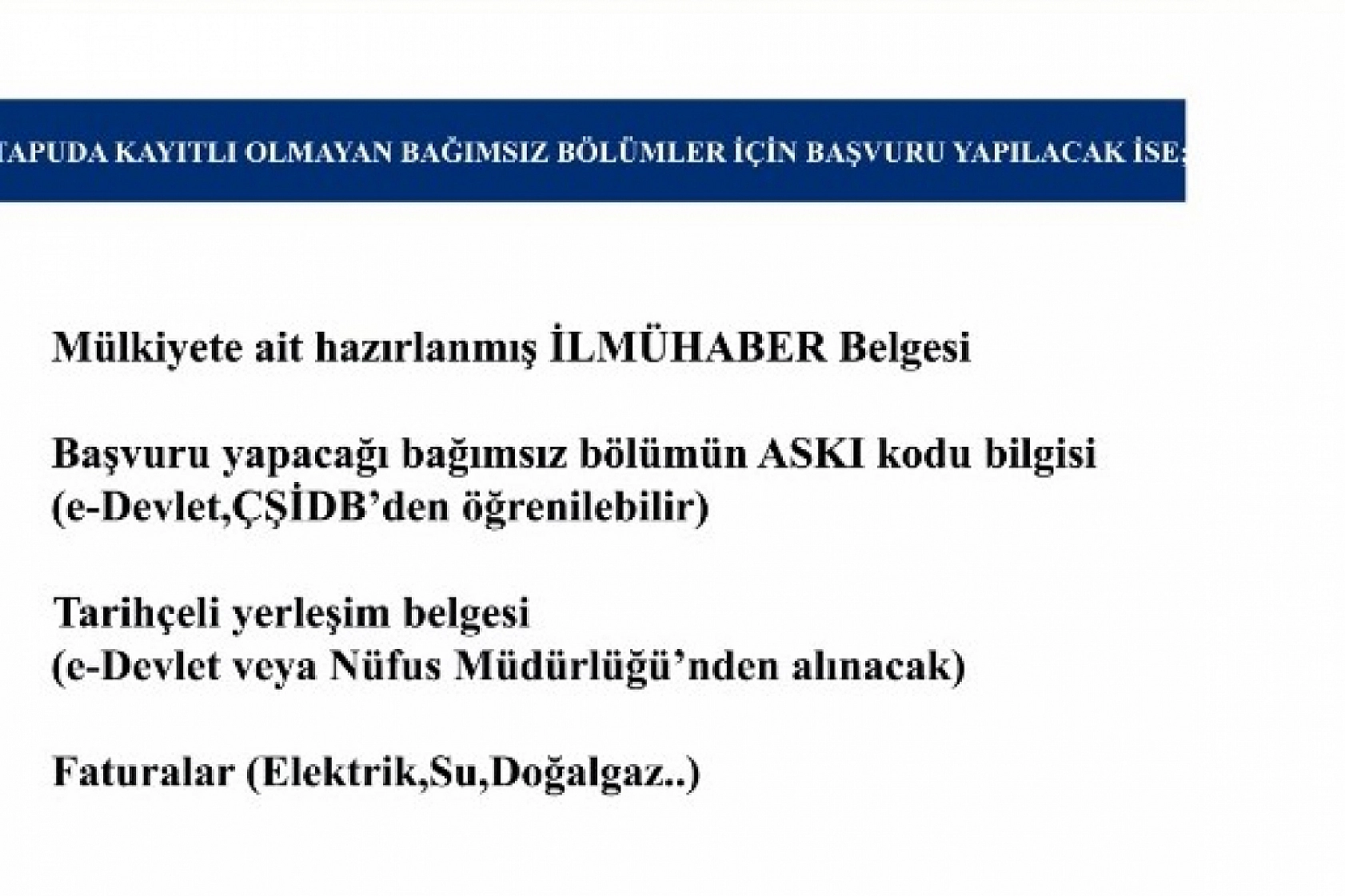 Hak Sahipliği Başvurusu İçin İstenen Belgeler Güncellendi! İşte Yeni Liste...