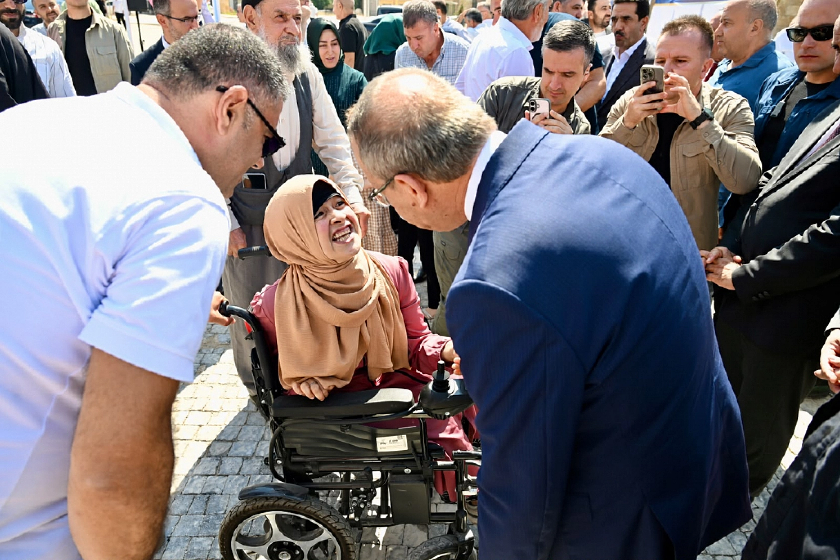 İnci Cömert Camii'nin temeli dualarla atıldı