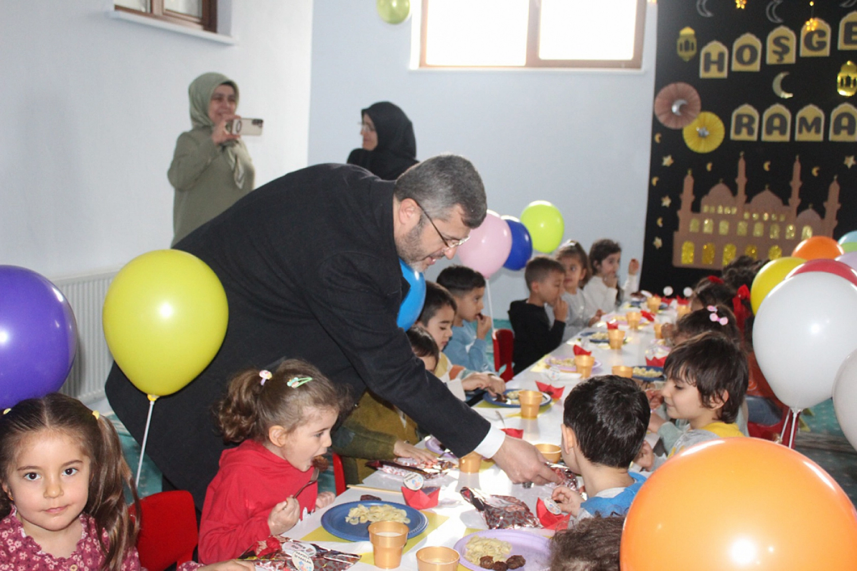 Minikler tekne orucuyla Ramazan'ı yaşadı