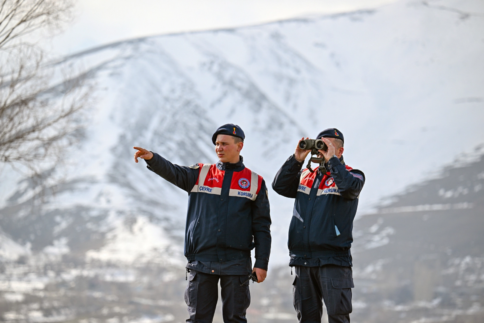 Jandarma göçmen kuş nöbetinde