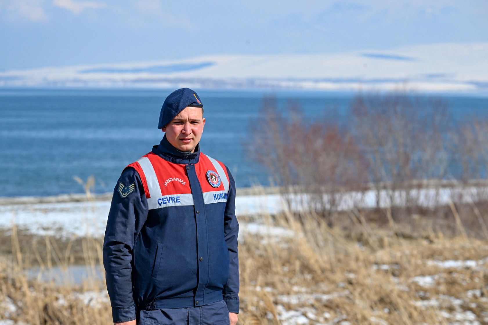 Jandarma göçmen kuş nöbetinde