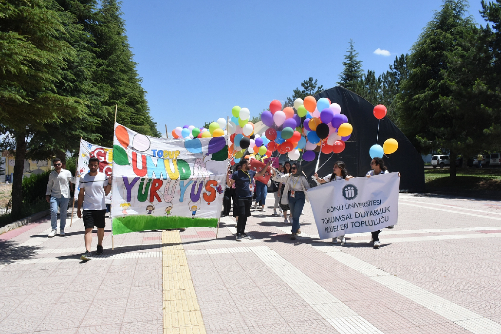 Malatya'da çocuklara moral oldular..!