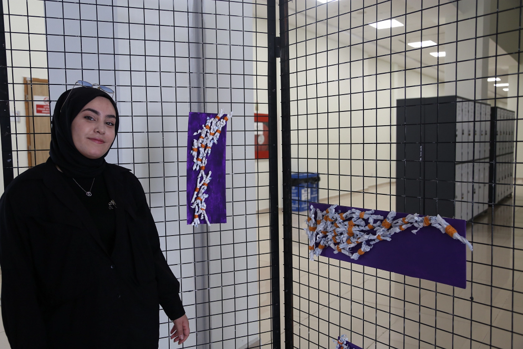 Malatya'da atıklar sanata dönüştü...!