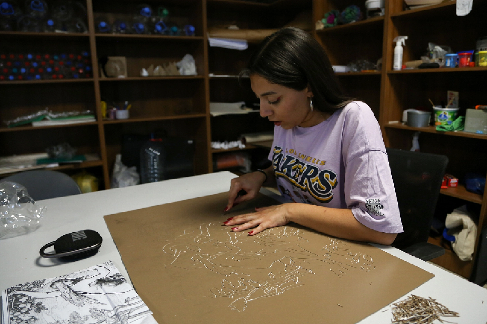 Malatya'da atıklar sanata dönüştü...!