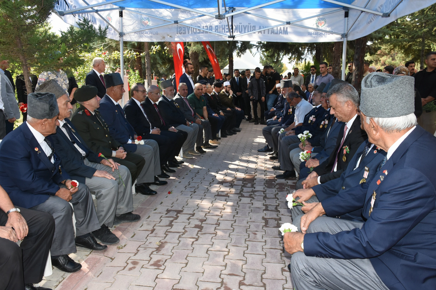 Vatanseverliğin Sembolleri: Malatya'da Gaziler Günü Kutlaması