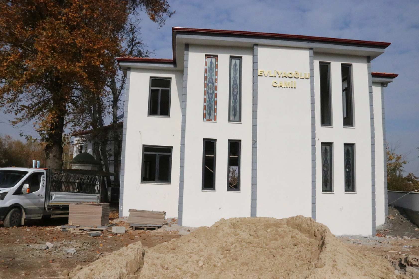 Depremde Yıkılan Cami İmece Usulüyle Yeniden İnşa Edildi