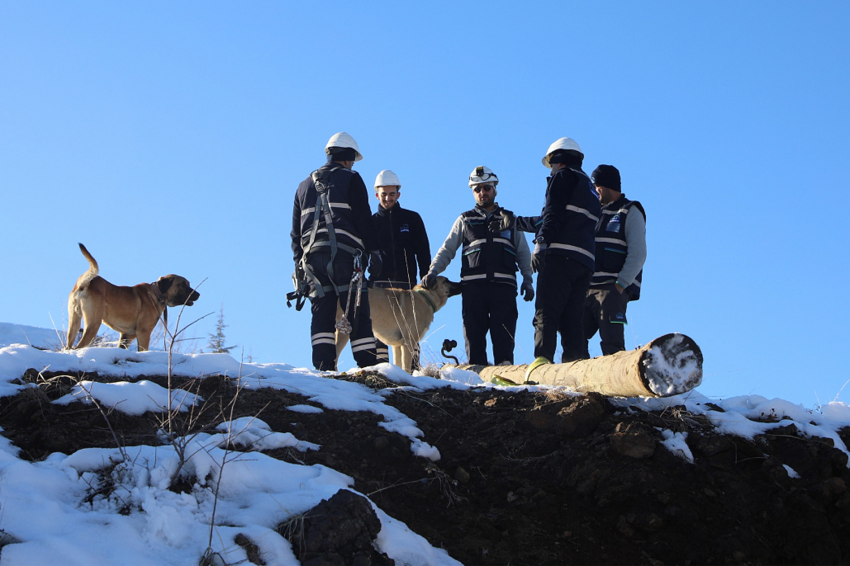 Doğu Anadolu'yu Aydınlatıyorlar: Karla Kaplı Dağlar, Engel Olmuyor...