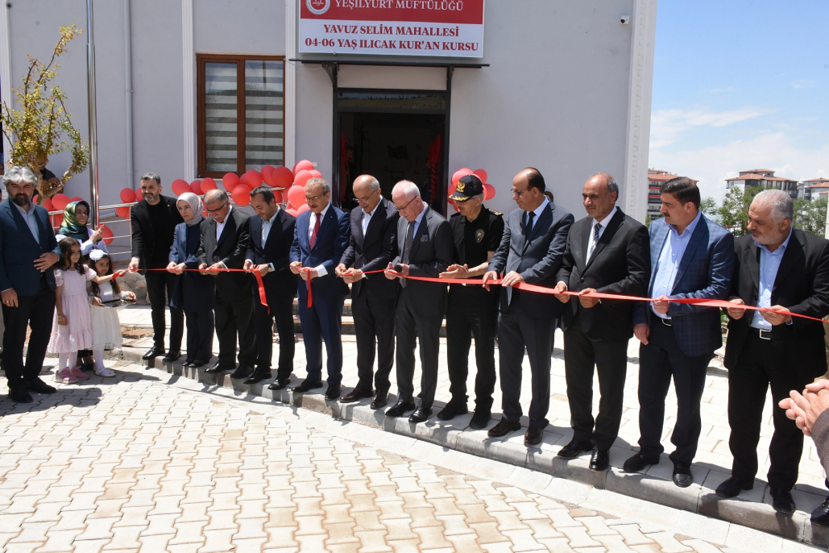 Malatya'da Ilıcak Camisi ve Kur'an Kursu Dualarla Açıldı