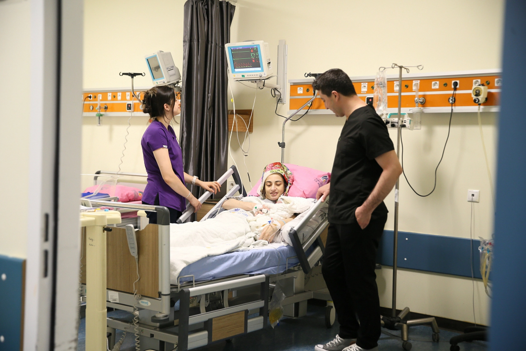 Malatya Türkiye'deki bir ilki gerçekleştirdi: Hem sağlığına hem de bebeğine kavuştu!