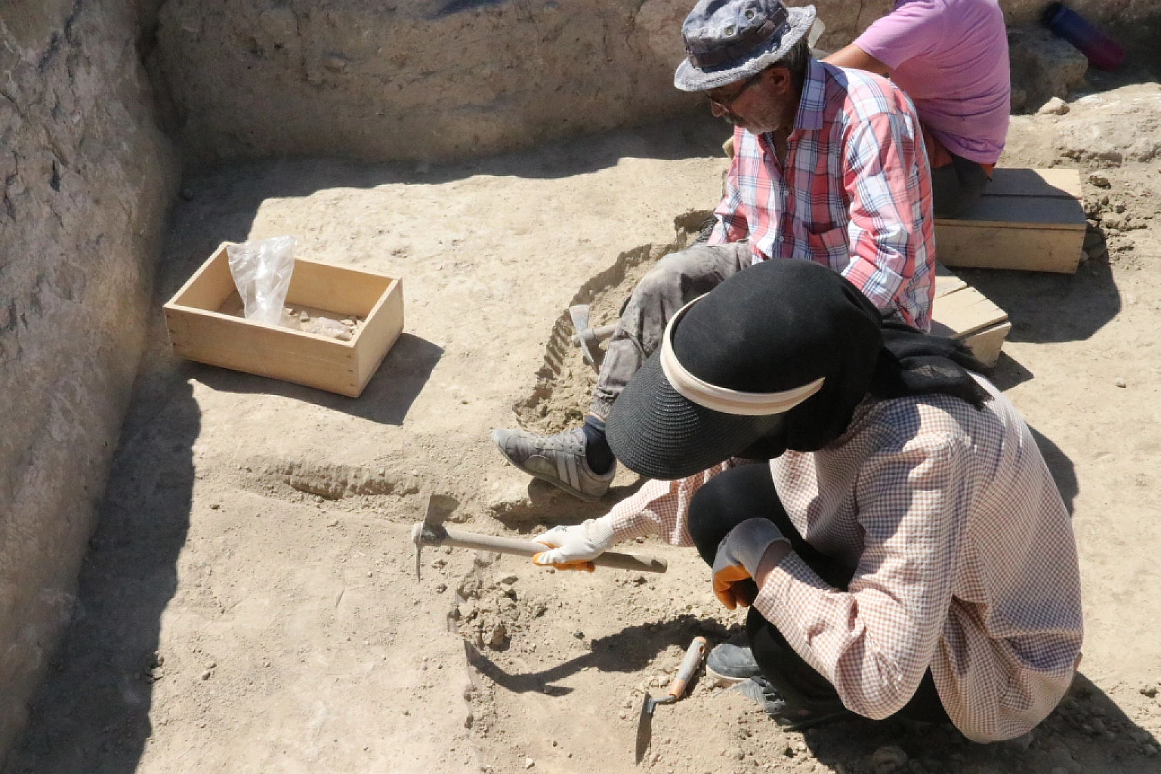 Arslantepe Höyüğü'nde 3 bin yıllık sur duvarı onarılıyor!