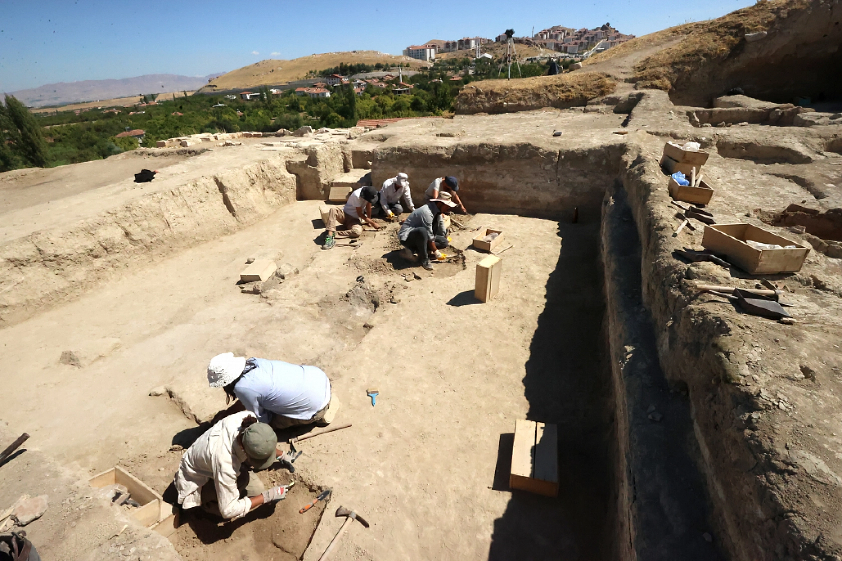 Malatya'da Arslantepe Höyüğü'nün tarihi 8 bin yıl öncesine uzandı!