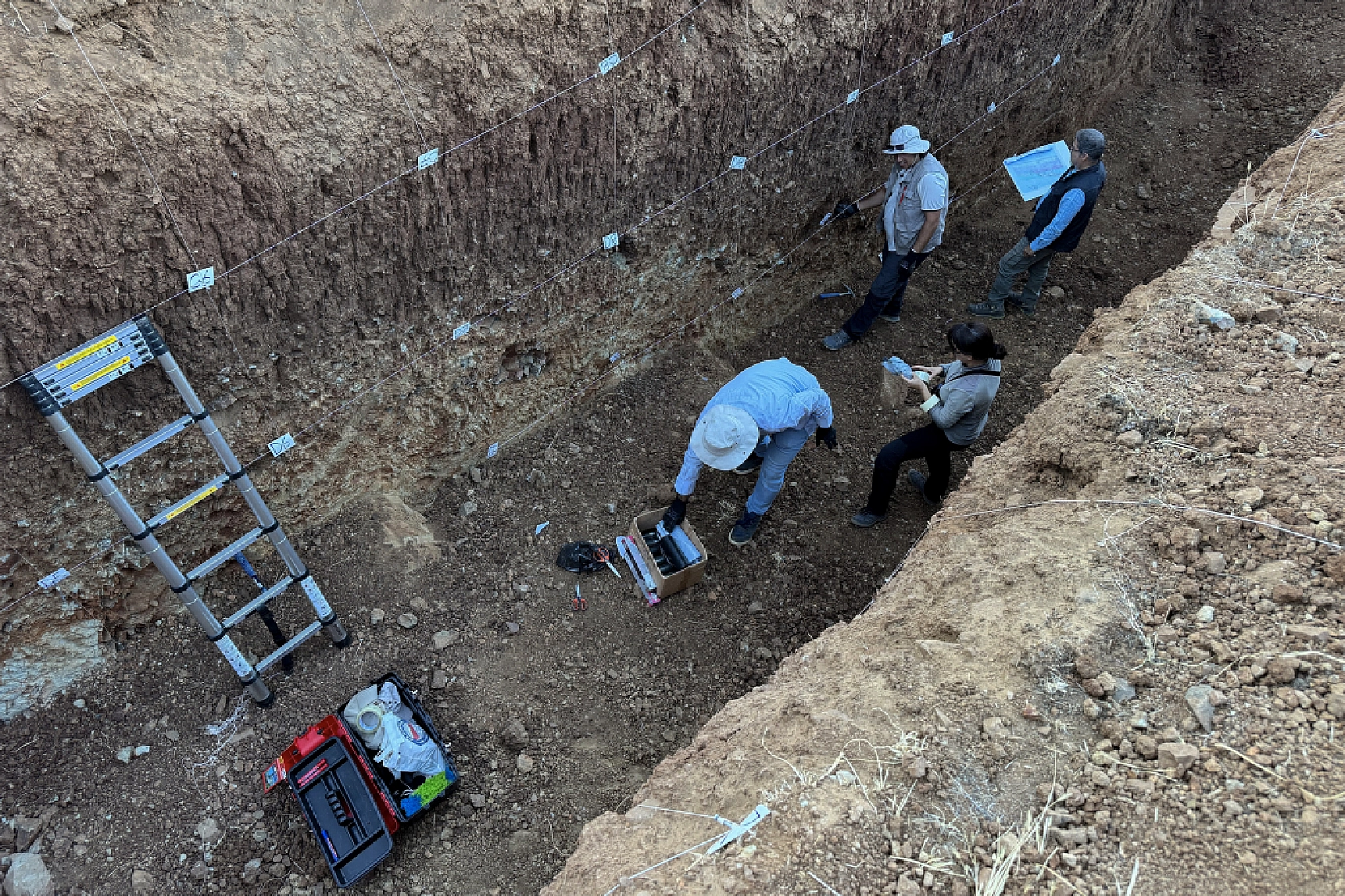 Uluova-Yeşilyurt Fay Zonu Mercek Altında: Hendek Açarak Deprem Geçmişi Araştırılıyor
