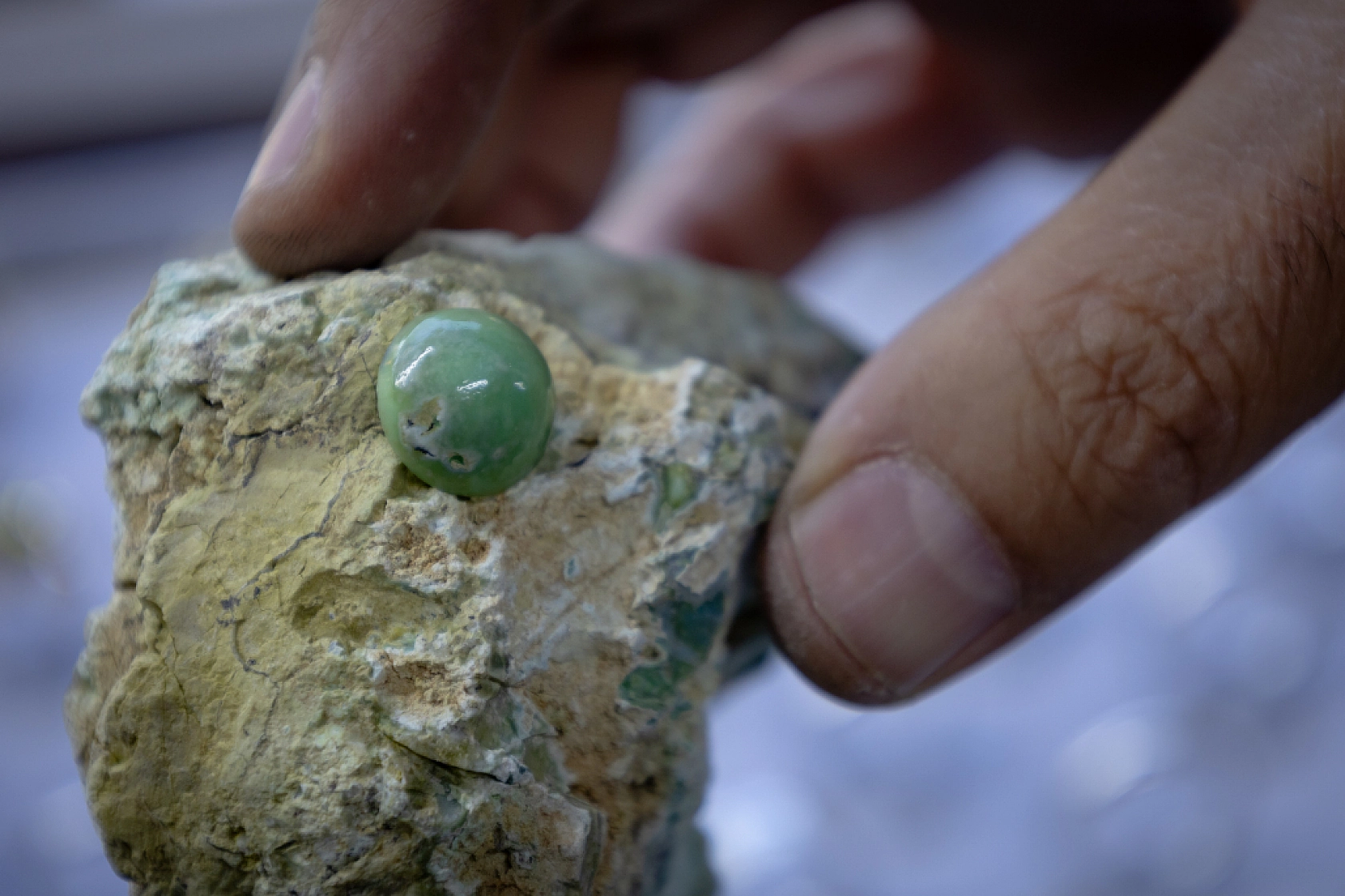 Malatyalı usta, doğal taşlarda sanatını dünyaya taşıyor