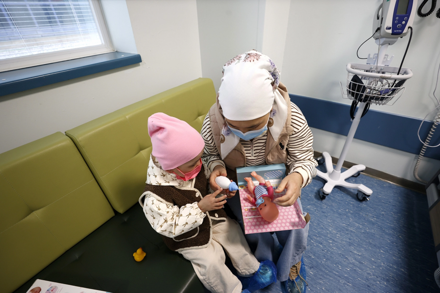 Kırgızistan'dan tedavi yolculuğu: Aradığı şifayı Malatya'da buldu…