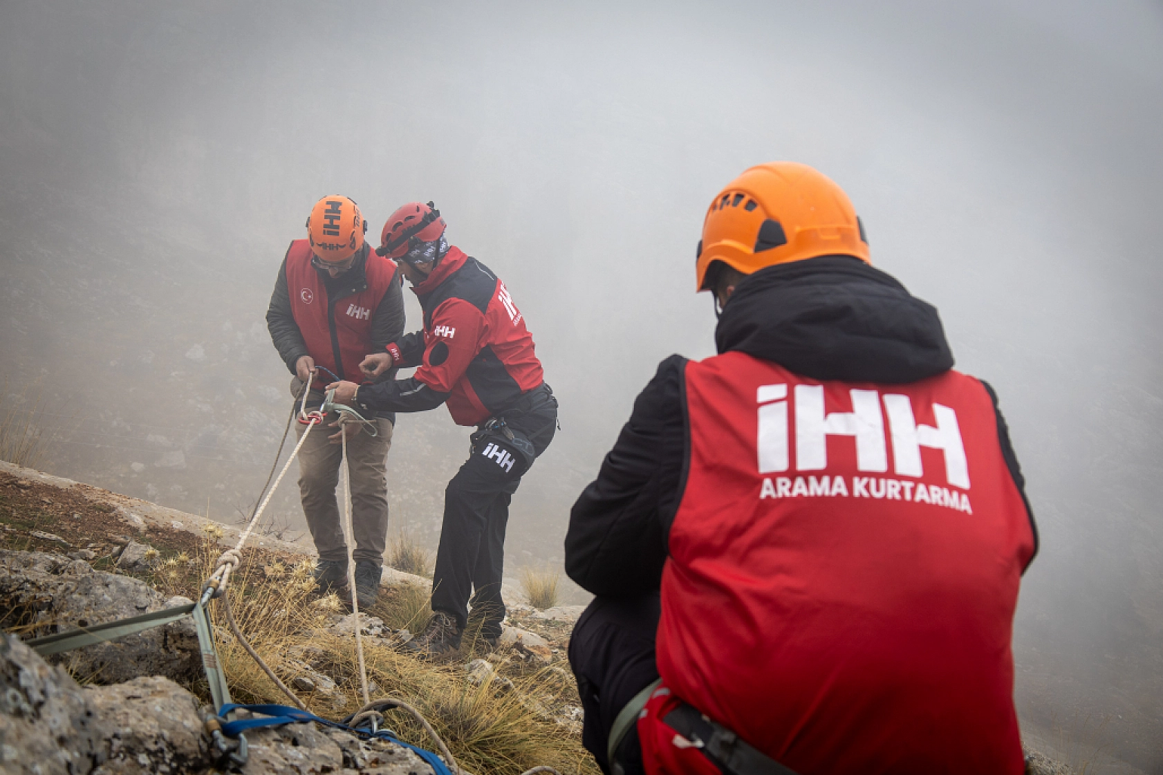 Malatya İHH ekibi afete hazırlık kapsamında eğitim yaptı