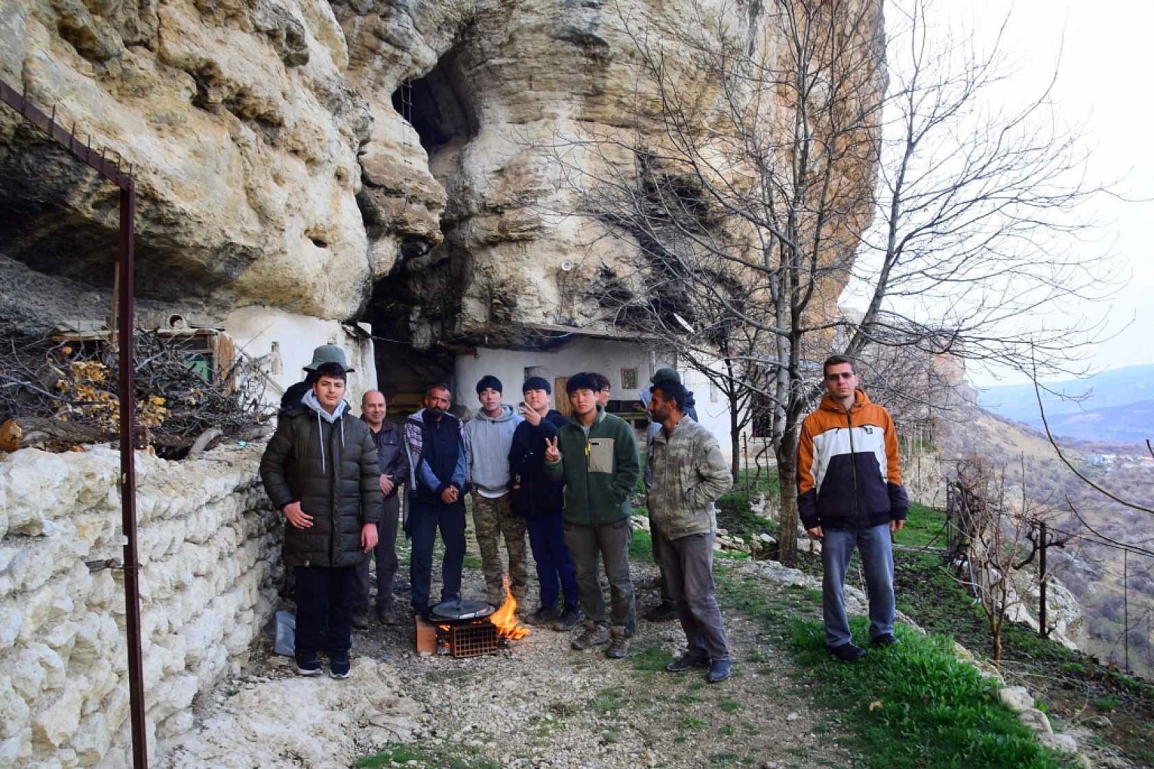 Malatya'daki 250 yıllık 'Korku mağarası'nı Kore'den görmeye geldiler!