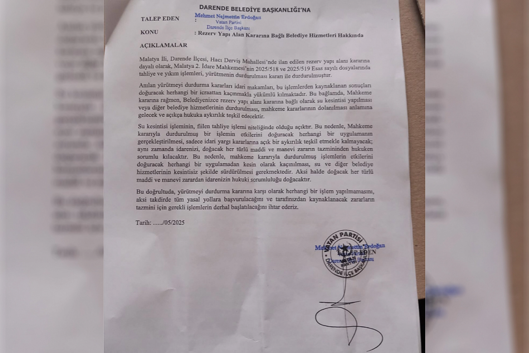 Malatya'da esnafa rezerv alan darbesi: Belediye elektrik ve suyu kesti!