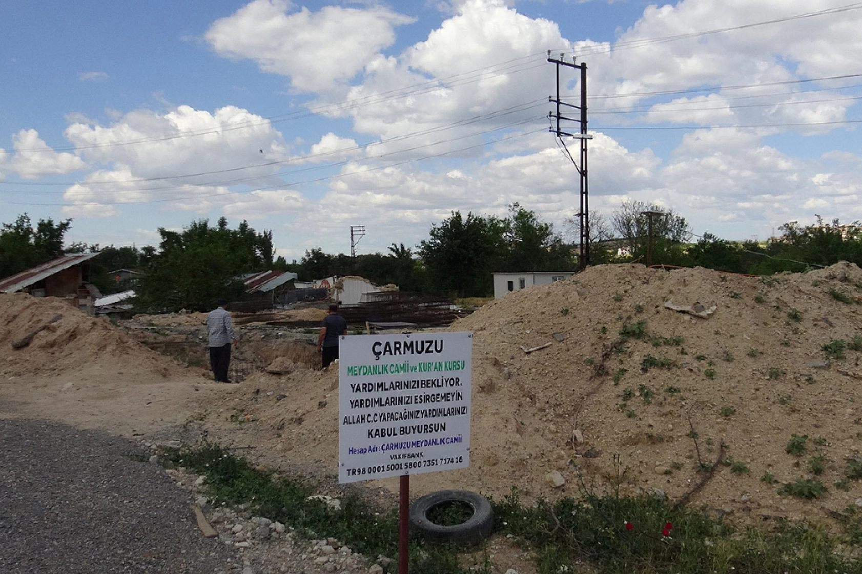 Yeşilyurt'ta cami inşaatı maddi nedenlerle durdu: Hayırseverlerden destek bekleniyor!