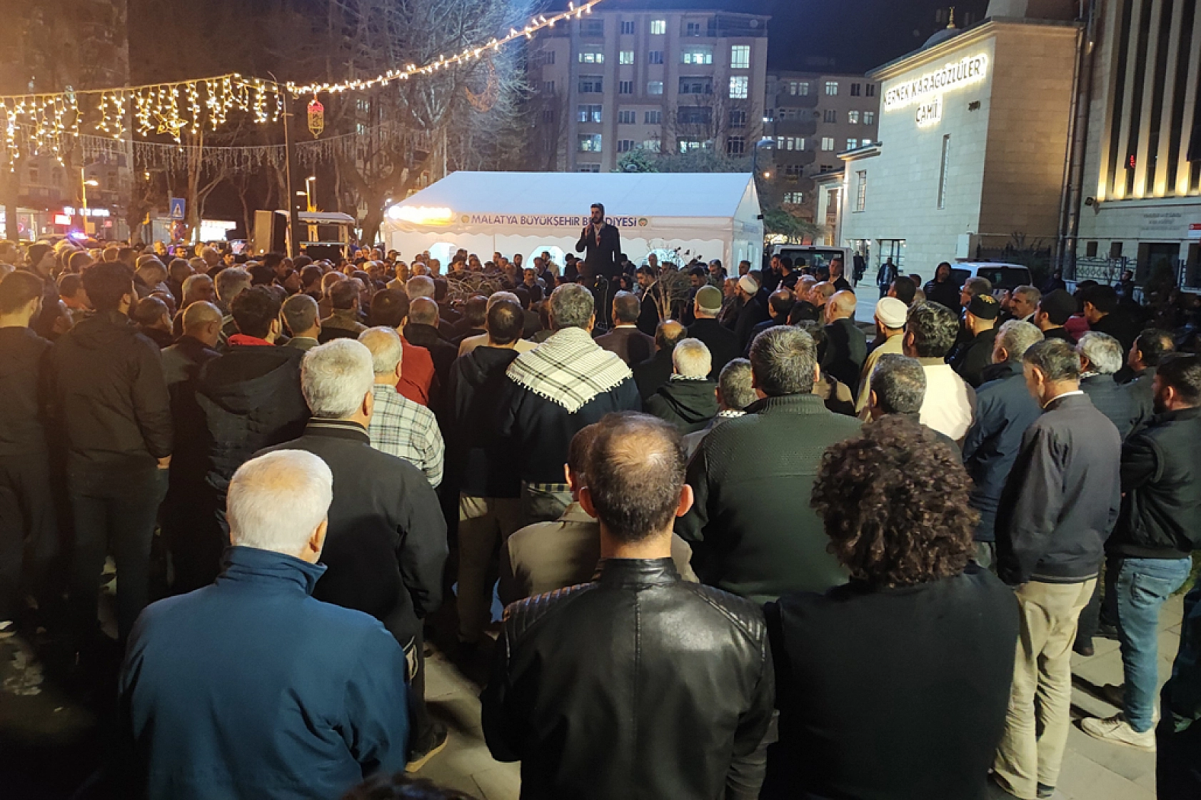 Malatya'dan Gazze saldırılarına tepki!