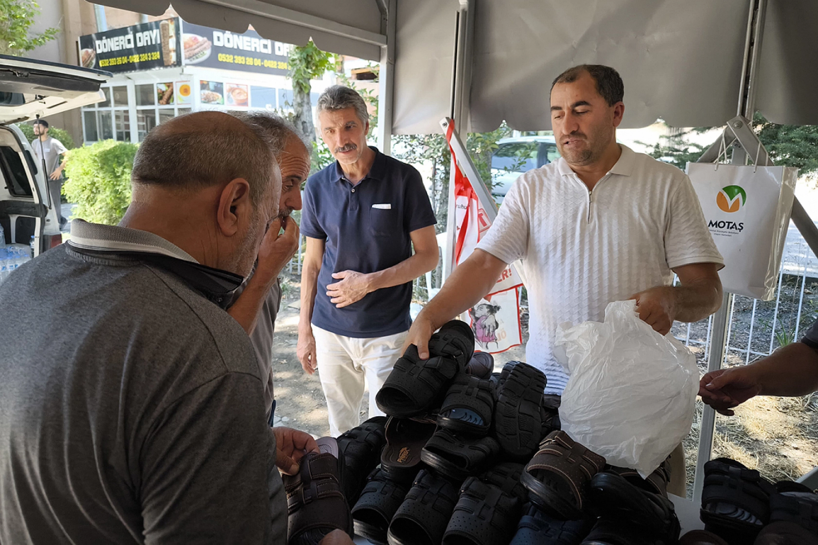 Gazze için Malatya'da yardım kermesi: Her cuma farklı camide