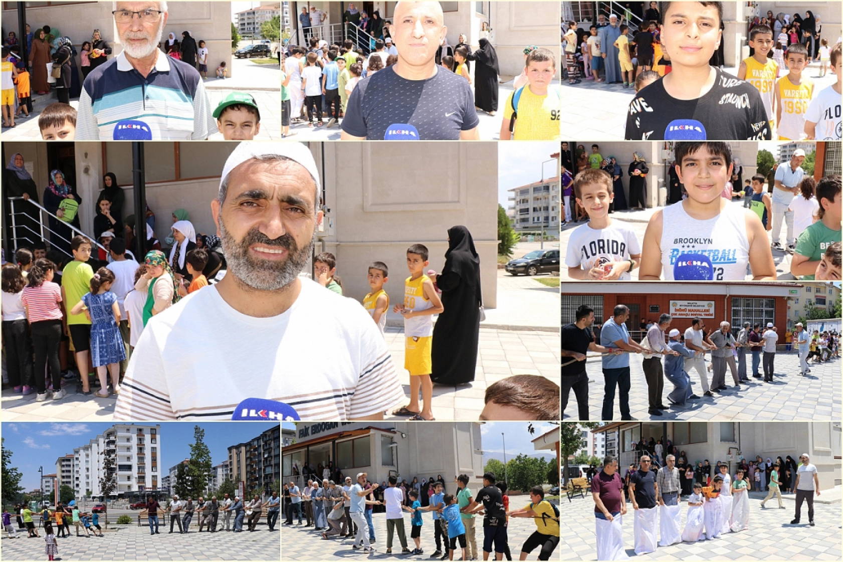 Kuşaklar Buluştu, Camiler Şenlendi, Halatlar Çekildi...!