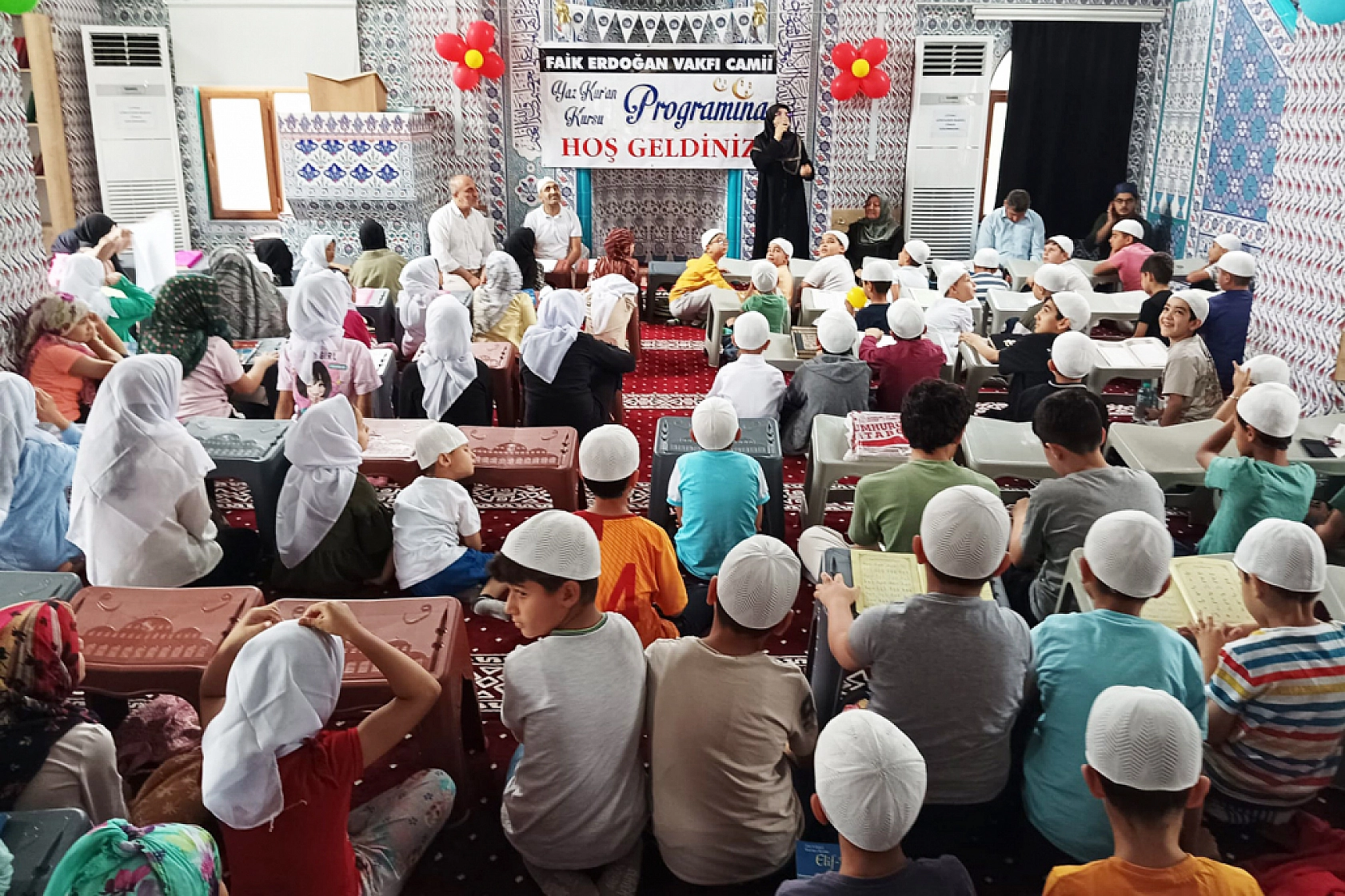 Malatya'da Kur'an kursları ve camiler çocuklarla şenlendi
