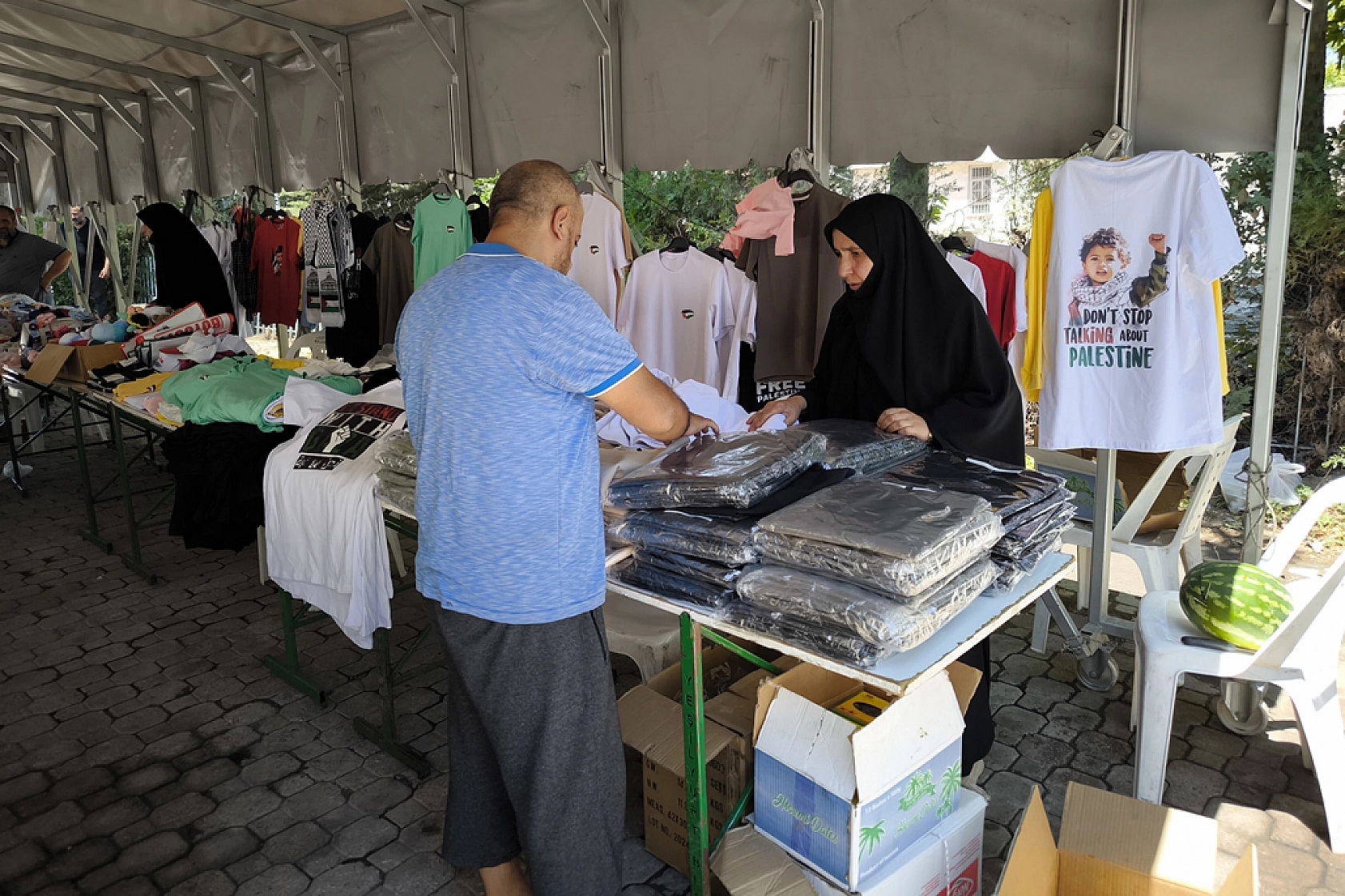 Gazze için Malatya'da yardım kermesi: Her cuma farklı camide