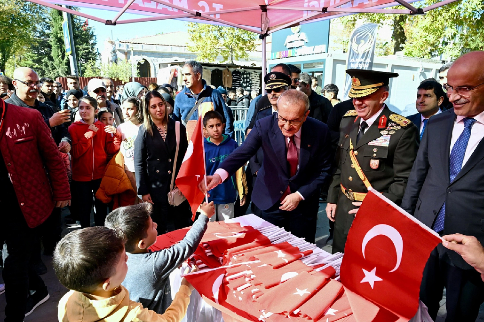 Malatya'da, Cumhuriyet'in 101. Yılı Kutlanıyor