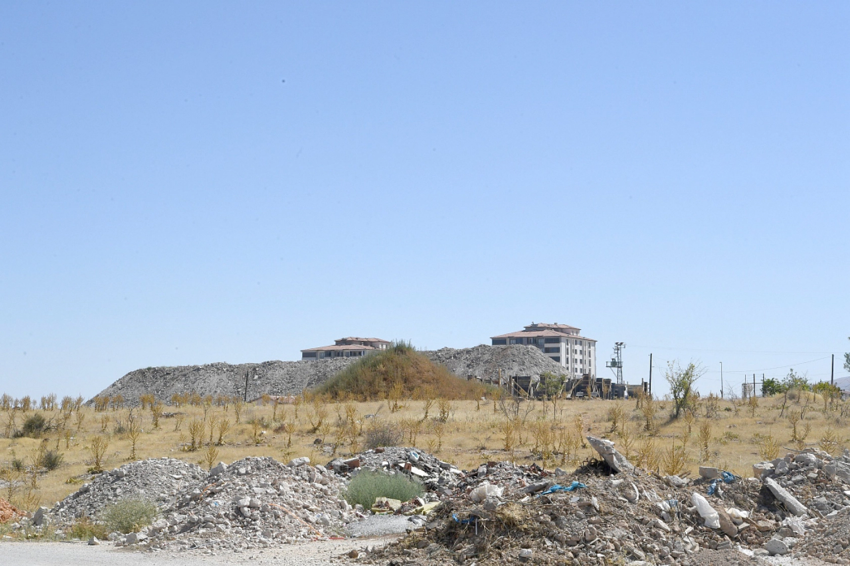 Malatya Toz ve Moloza Teslim: Başkan Yeni Farketti