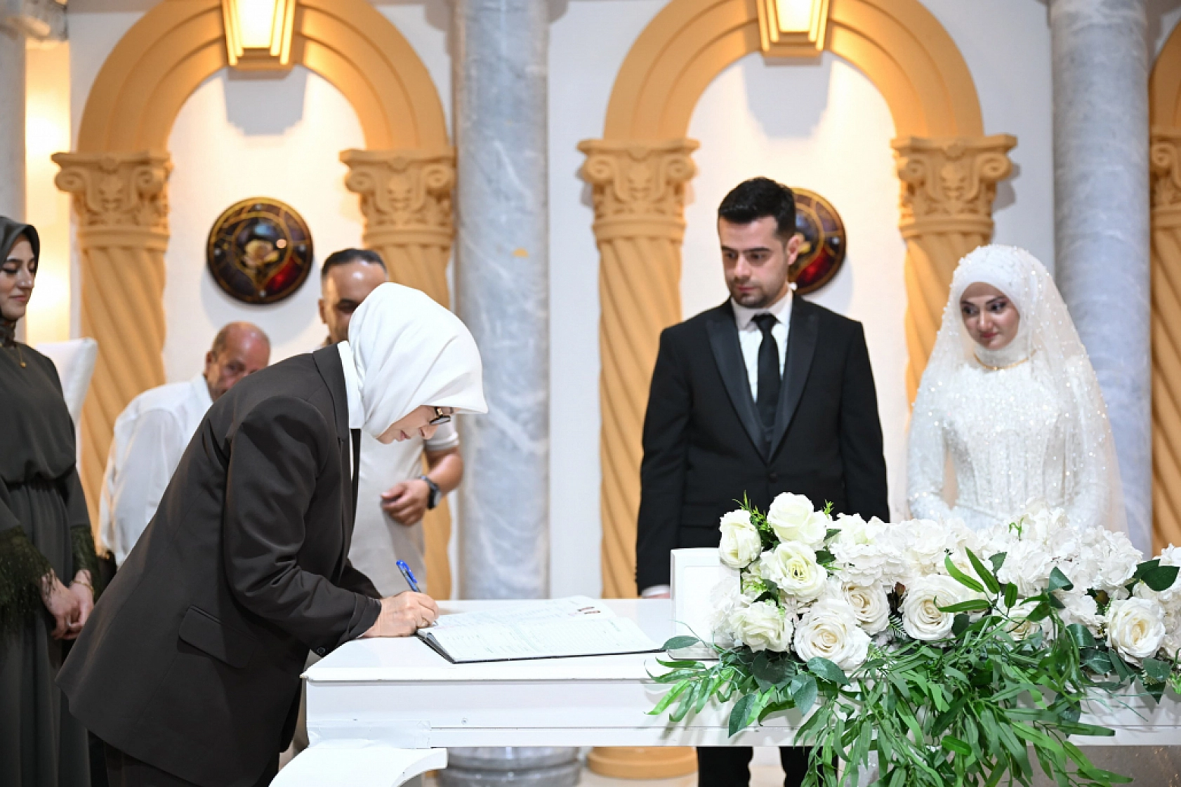 Keskin ve Ekici ailelerinin mutlu günü