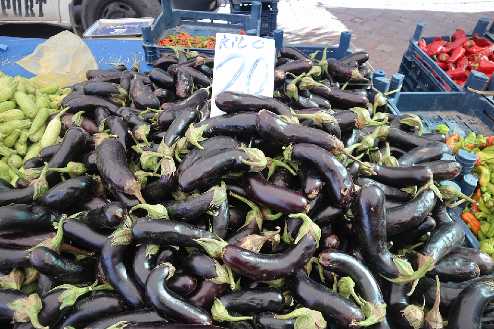 Pazarda şok fiyatlar! Domates salatalık 10 liraya kadar düştü…