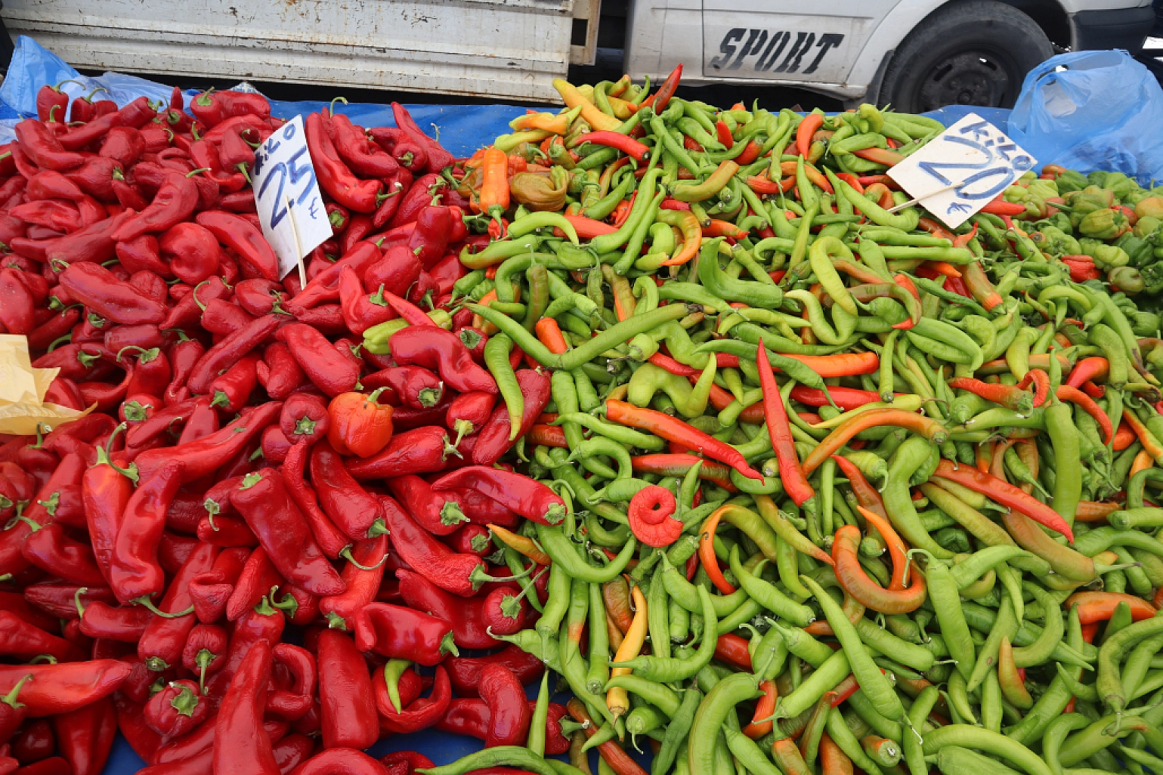 Pazarda şok fiyatlar! Domates salatalık 10 liraya kadar düştü…