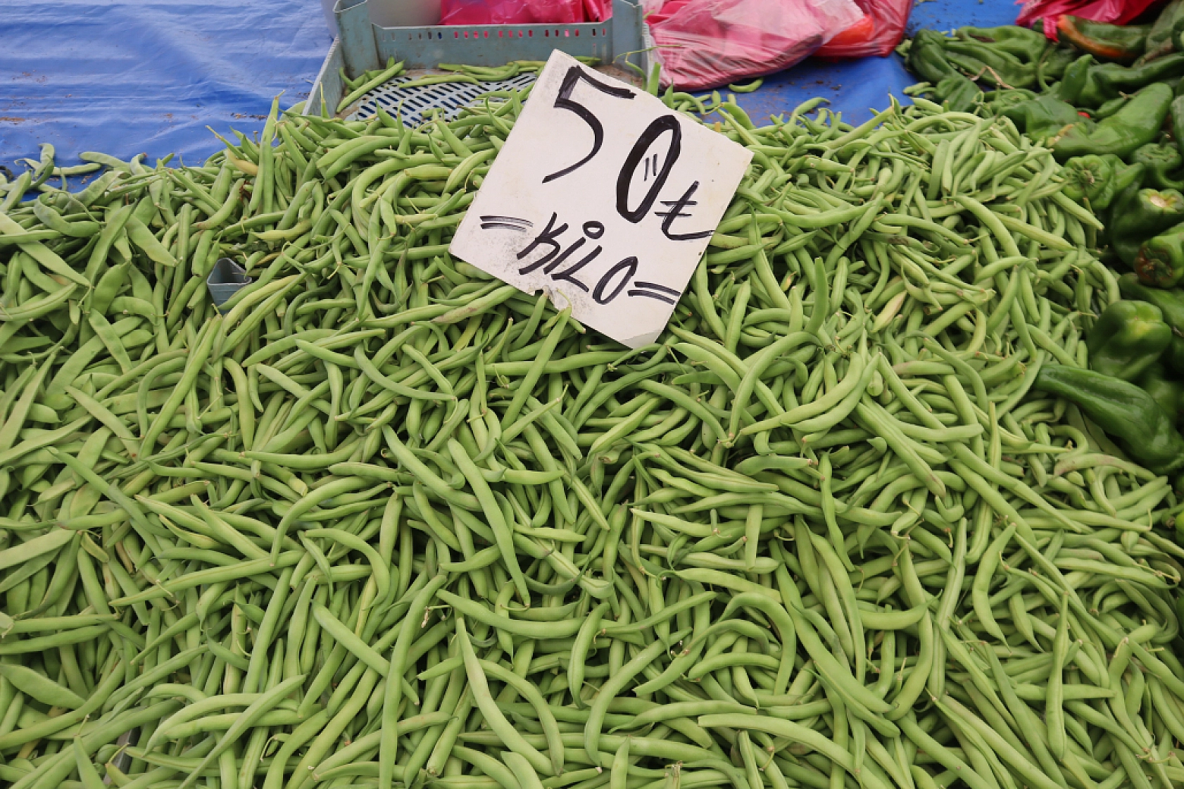Pazarda şok fiyatlar! Domates salatalık 10 liraya kadar düştü…