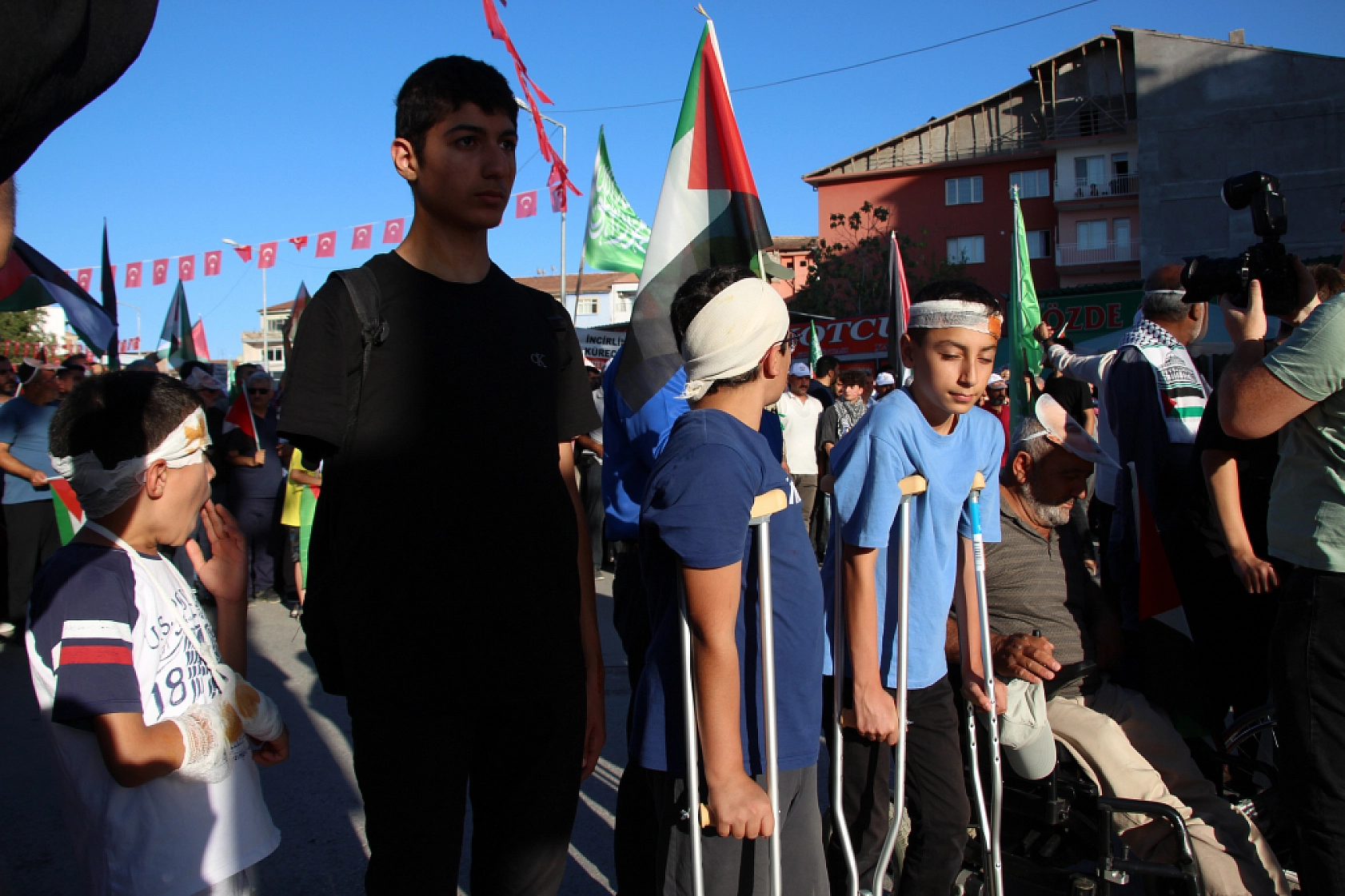 Şehit Haniye'nin Vasiyetini Binlerce Malatyalı Gerçekleştirdi...