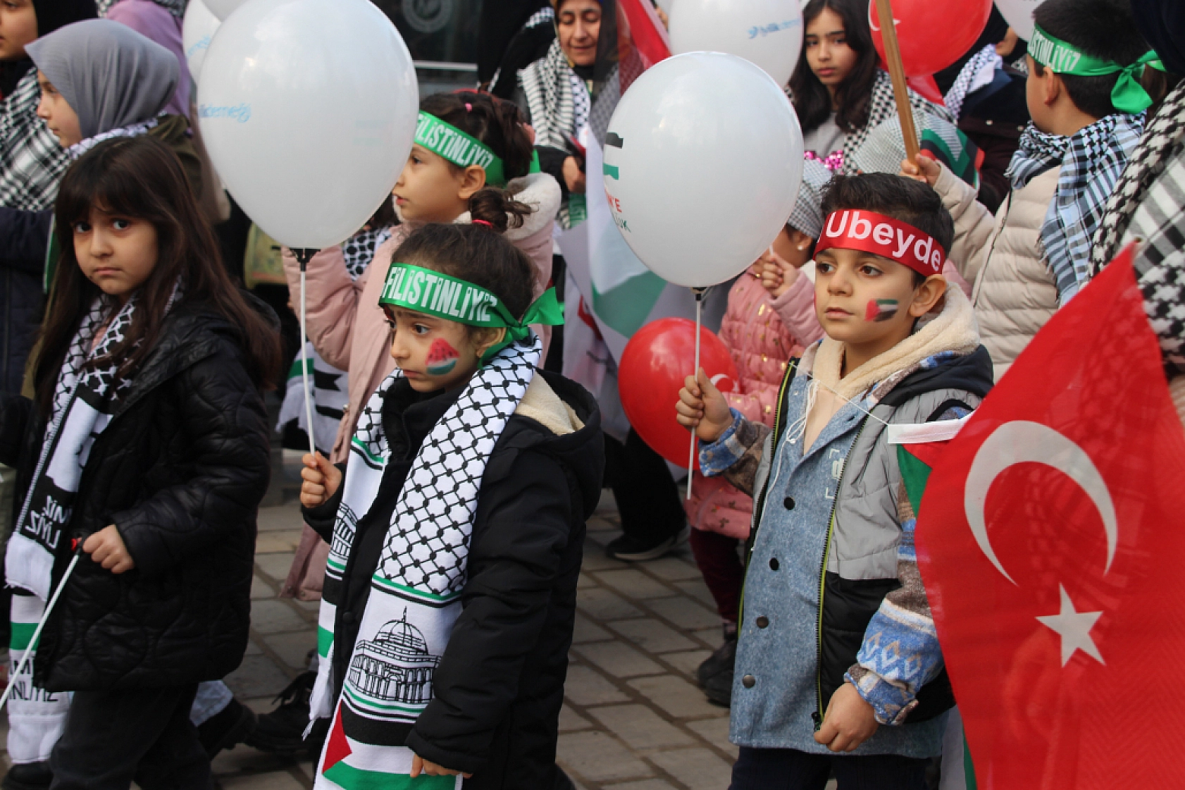 Malatya'da Çocuklar 'Dünya Şehit Çocuklar Günü' İçin Ortak Ses Oldu…