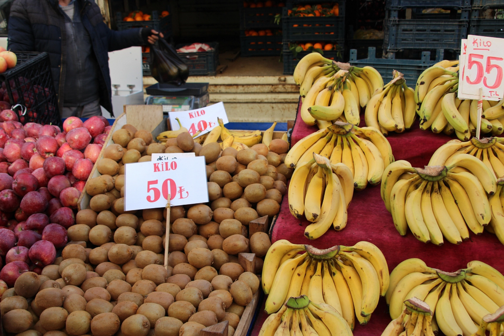Yeni Yılda Market Fiyatları Yükseldi! Vatandaş Semt Pazarlarına Akın Etti! İşte güncel Meyve Sebze Fiyatları...