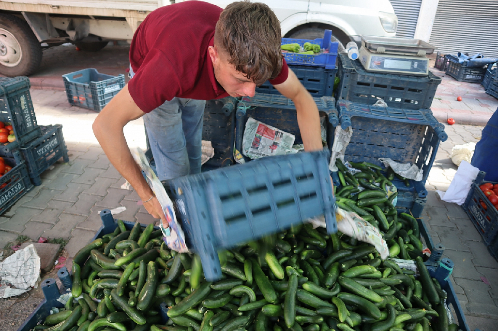 Malatya'da Bayram Sonrasında Pazarlar Durgunlaştı? İşte Cuma Pazarı Fiyatları...
