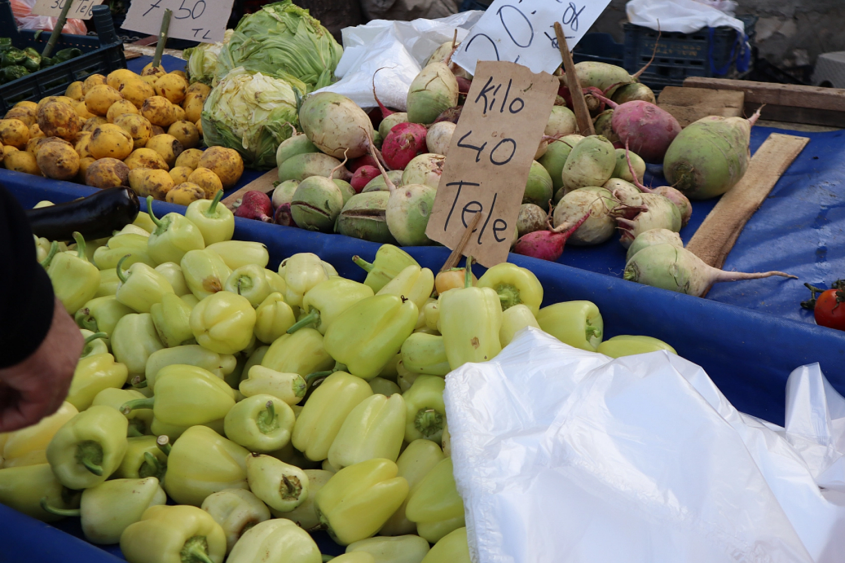 Market Fiyatları Yükseldi! Vatandaş Semt Pazarlarına Akın Etti! İşte güncel Meyve Sebze Fiyatları...