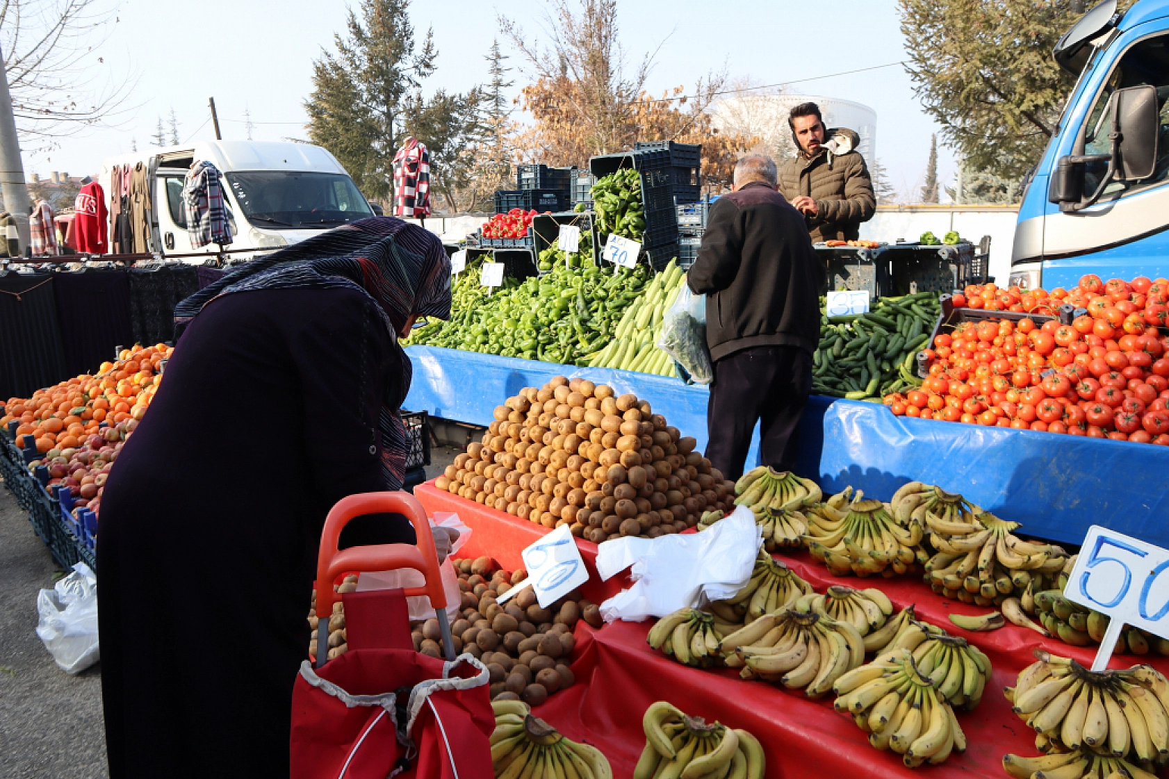 Market Fiyatları Yükseldi! Vatandaş Semt Pazarlarına Akın Etti! İşte güncel Meyve Sebze Fiyatları...