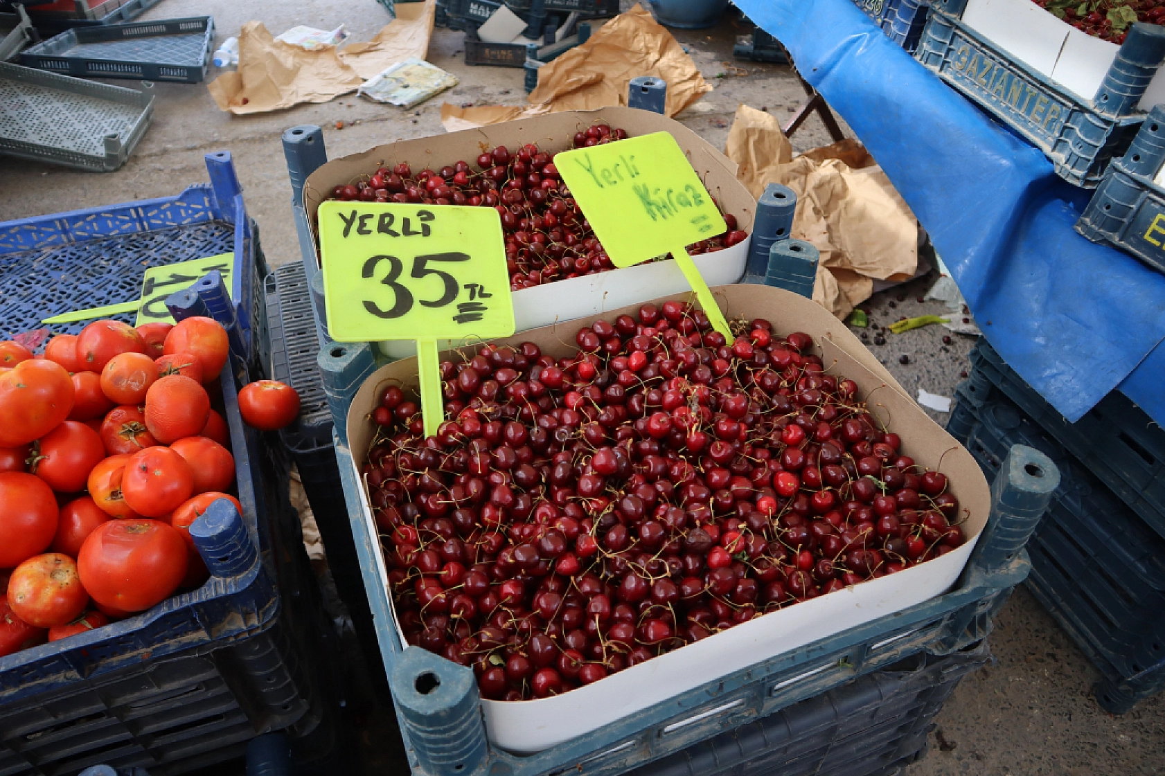 Markette Fiyatı Yüksek Bulan Vatandaşlar Çareyi Pazarda Buldu! Peki Fiyatlar nasıl? İşte Güncel Fiyatlar!