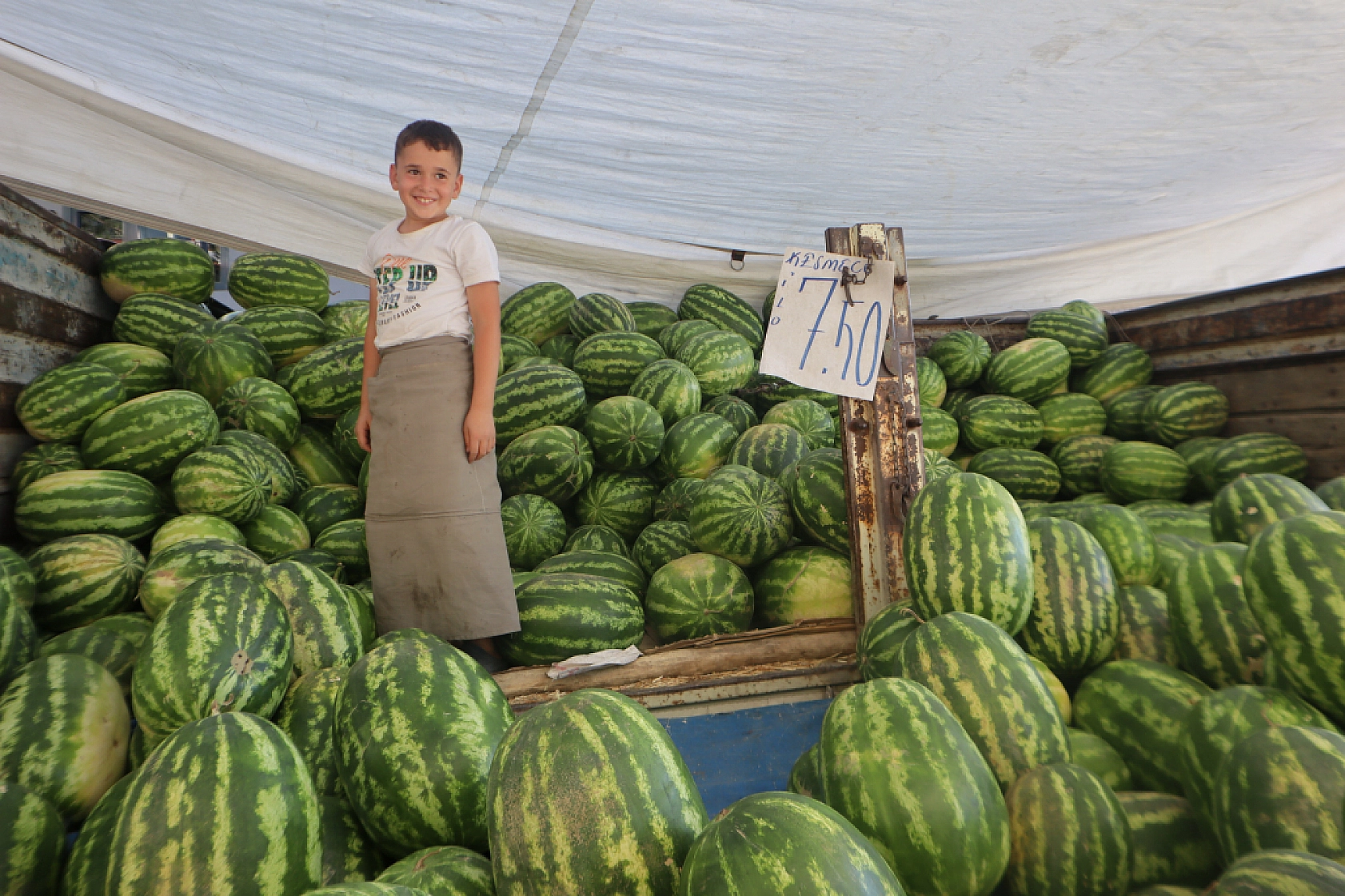 Pazarda şok fiyatlar! Meyveye el değmiyor! Domates 15 liraya kadar düştü…
